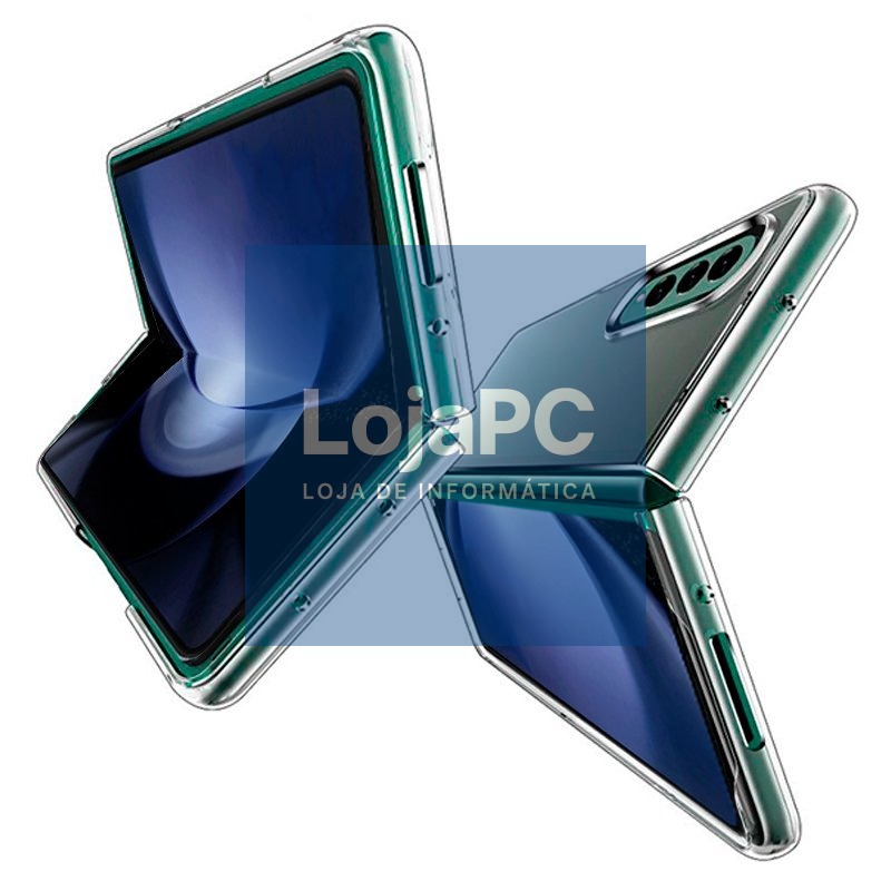 COOL Case for Samsung F946 Galaxy Z Fold 5 AntiShock Transparent — imagem 3