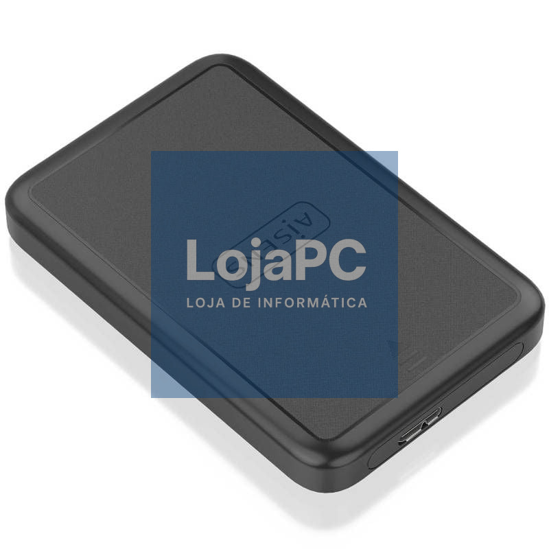 Caixa externa para Disco rígido de 2.5' Aisens ASE-2519B/ USB 3.1/ sem Parafusos