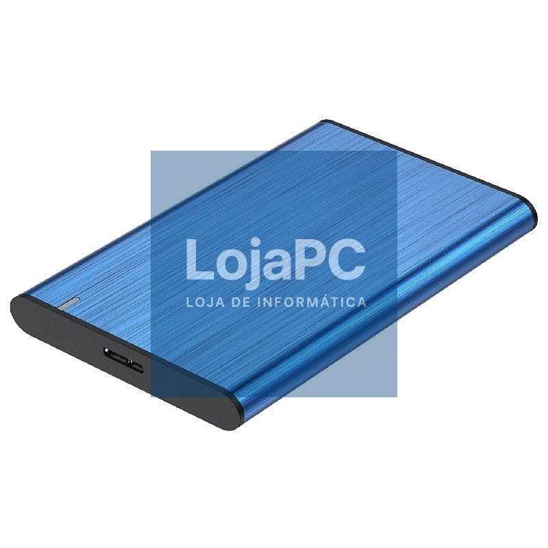 Caixa externa para Disco rígido de 2.5' Aisens ASE-2525BLU/ USB 3.1/ sem parafusos