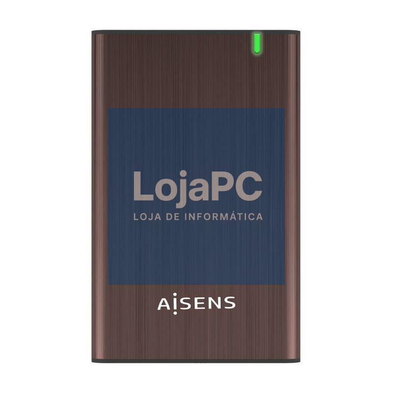 Caixa externa para Disco rígido de 2.5' Aisens ASE-2525BWN/ USB 3.0/ sem parafusos