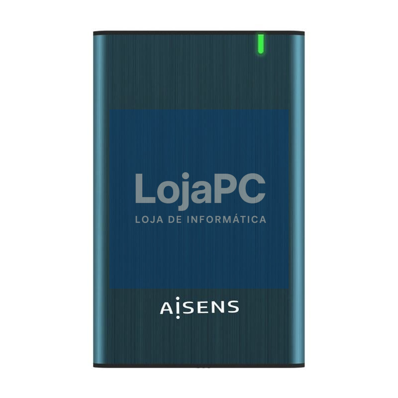 Caixa externa para Disco rígido de 2.5' Aisens ASE-2525PB/ USB 3.0/ sem parafusos