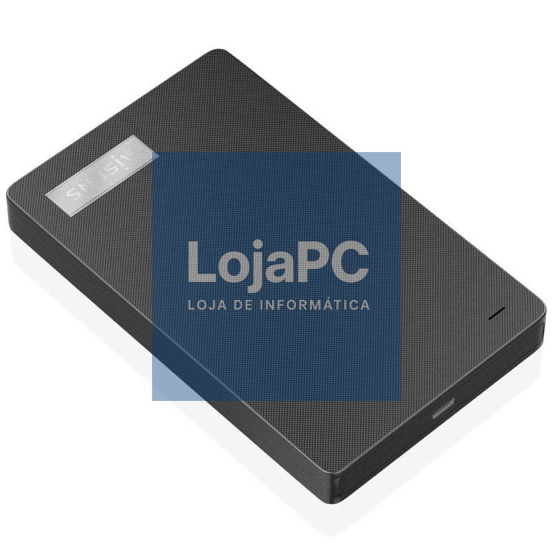 Caixa externa para Disco rígido de 2.5' Aisens ASE-2541B/ USB 3.1/ sem parafusos