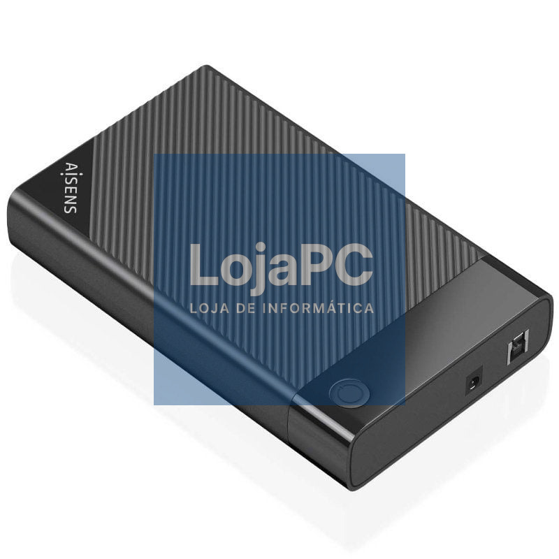 Caixa externa para Disco rígido de 3.5' Aisens ASE-3529B/ USB 3.1/ sem parafusos