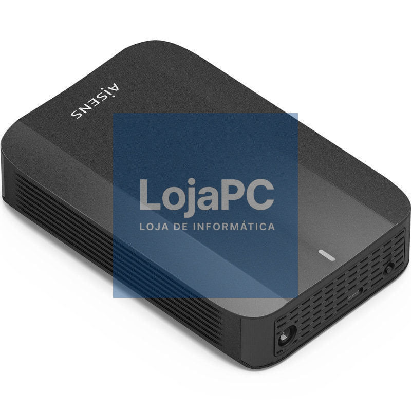 Caixa externa para Disco rígido de 3.5' Aisens ASE-3535B/ USB 3.1