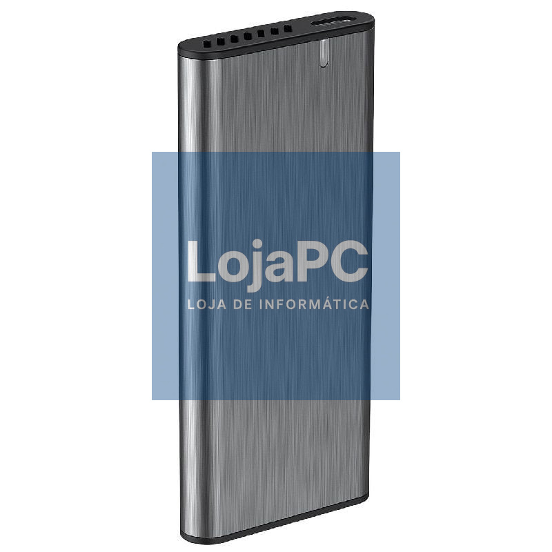 Caixa externa para Disco SSD M.2 SATA Aisens ASM2-007GRY/ USB 3.1 Gen1/ sem Parafusos