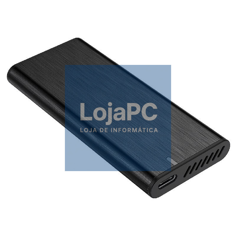 Caixa externa para Disco SSD M.2 NVMe Aisens ASM2-008B/ USB 3.2 Gen2/ sem Parafusos