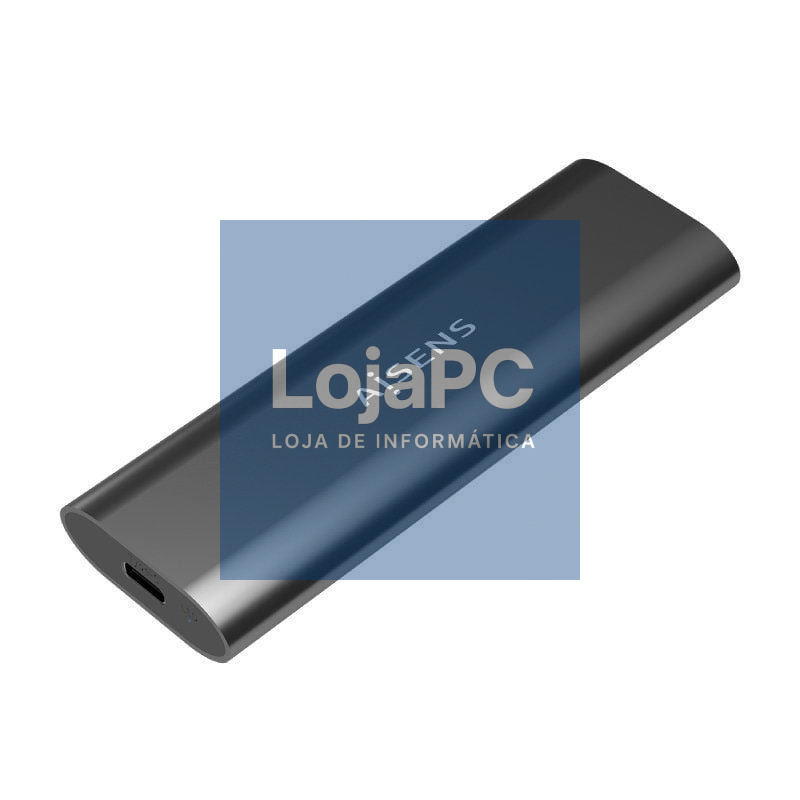 Caixa externa para Disco SSD M.2 SATA/NVMe Aisens ASM2-015GR/ USB 3.1/ sem parafusos