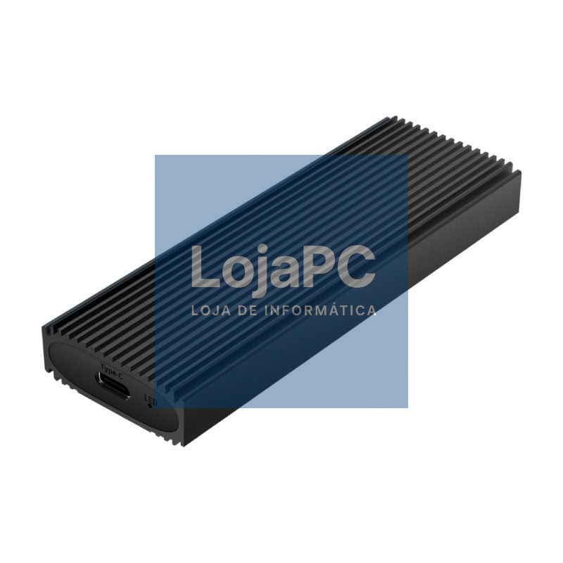 Caixa externa para Disco SSD M.2 NVMe Aisens ASM2-022B/ USB 3.2/ sem parafusos