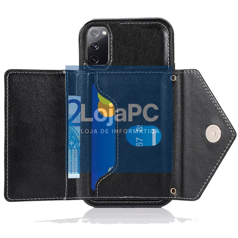 COOL Case for Samsung G780 Galaxy S20 FE Pendant Wallet Black — imagem 4