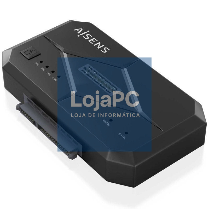 Docking Station para SSD M2 SATA/NVMe Aisens ASDS-M2SATA04B