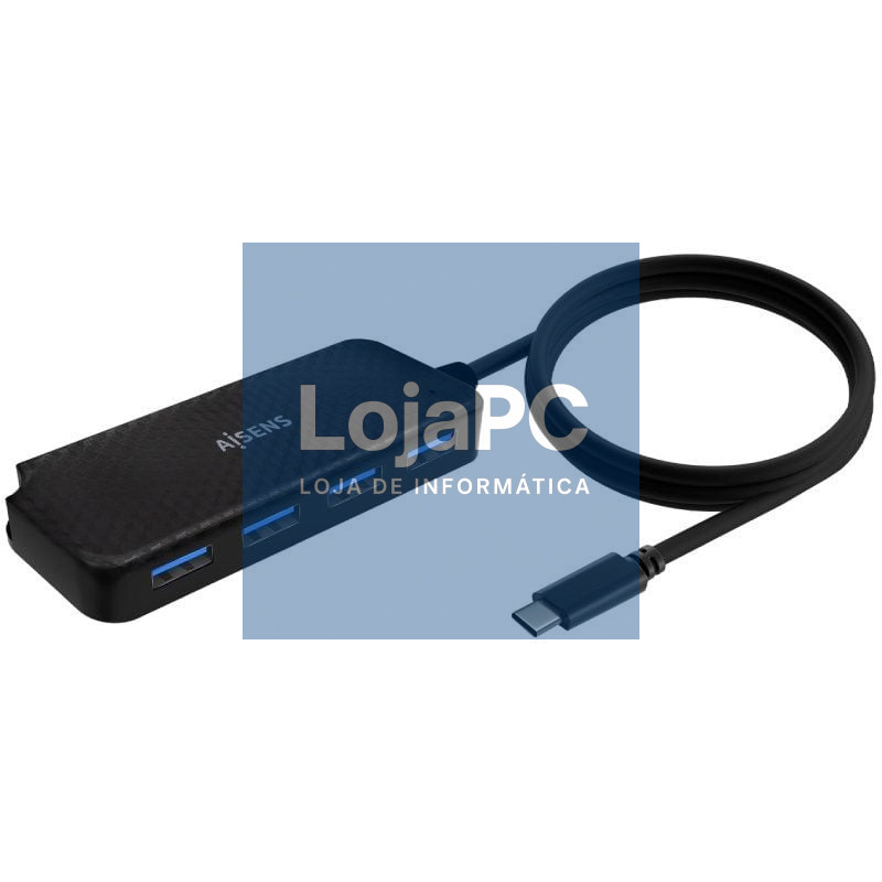 Hub USB Tipo-C Aisens A109-0716/ 4xUSB