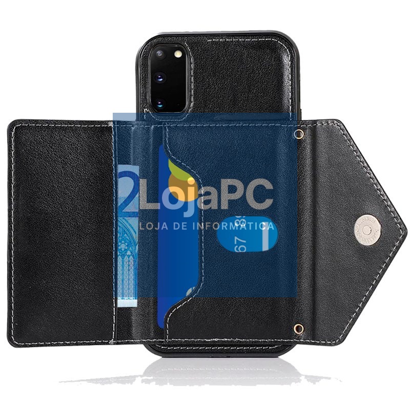 COOL Case for Samsung G980 Galaxy S20 Pendant Wallet Black — imagem 3