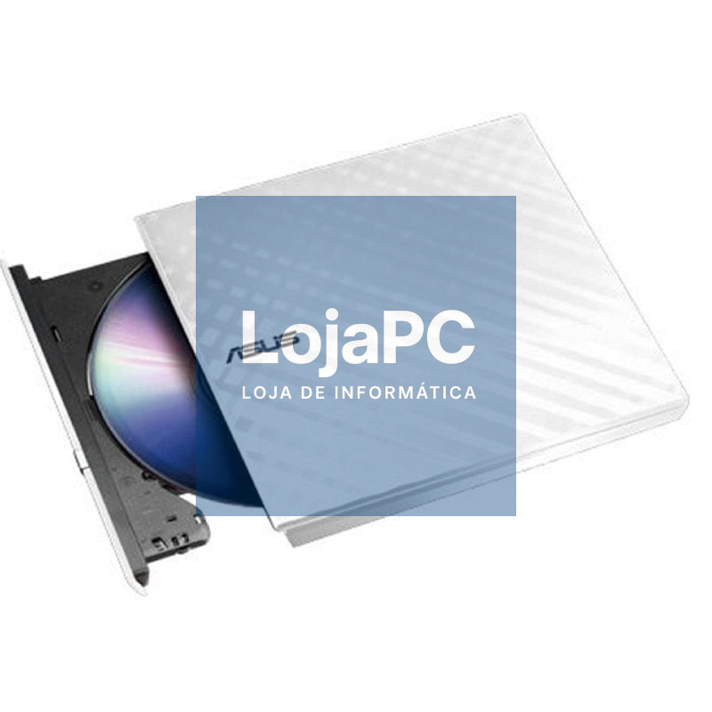 Grabadora Externa CD/DVD Asus SDRW-08DS2S-U Lite/ Branco