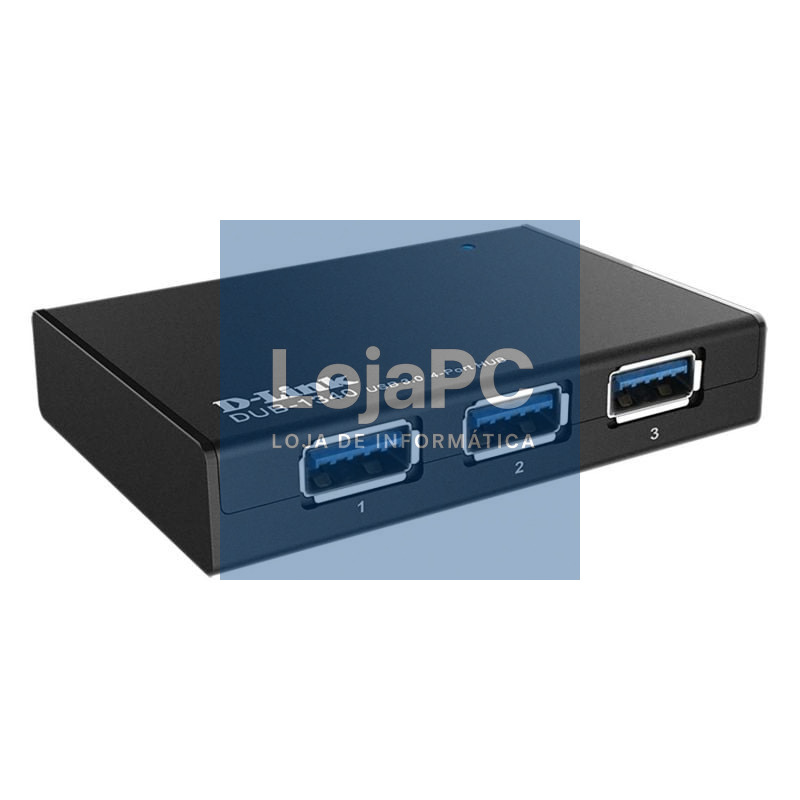 Hub USB 3.0 com Alimentação Externa D-Link DUB-1340/ 4xUSB