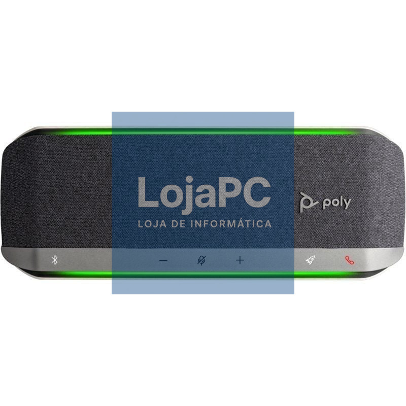 Coluna Portátil para Conferencias Poly Sync 40 para Microsoft Teams/ USB-Bluetooth/ Preto