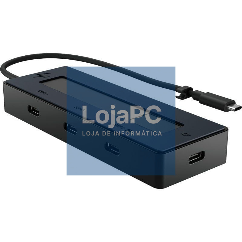 Hub USB Tipo-C HP 6G843AA/ 3xUSB Tipo-C/ 1xUSB Tipo-C PD