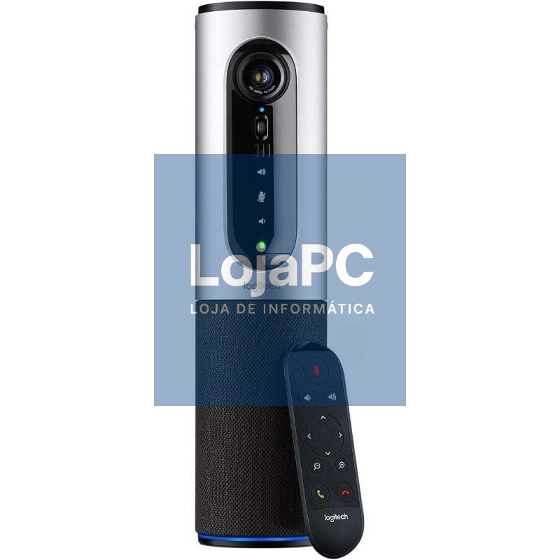 Sistema de Videoconferencia Logitech ConferenceCam Connect/ Campo de Visão 90º/ Full HD