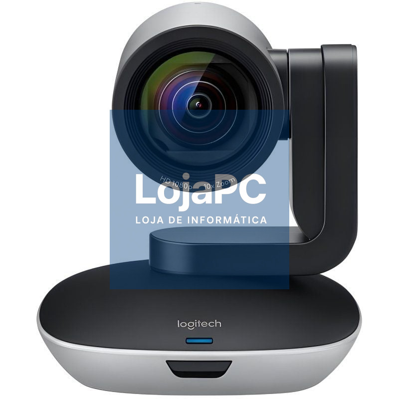 Sistema de Videoconferencia Logitech PTZ PRO 2/ Campo de Visão 90º/ Full HD