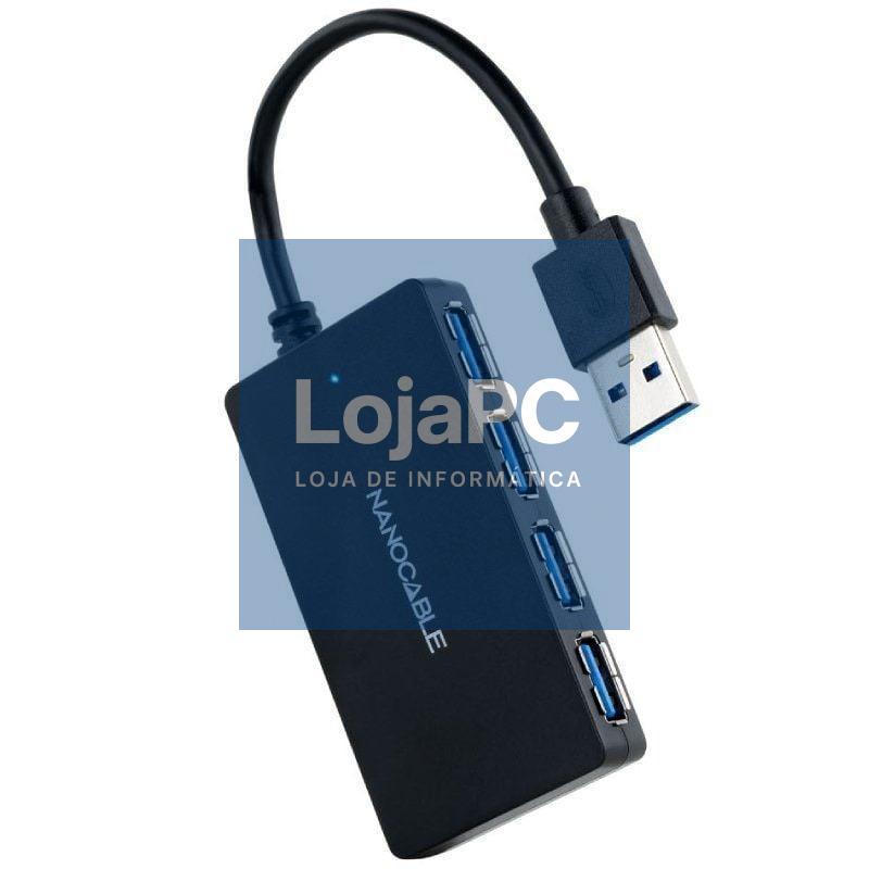 Hub USB 3.0 Nanocable 10.16.4403/ 4xUSB