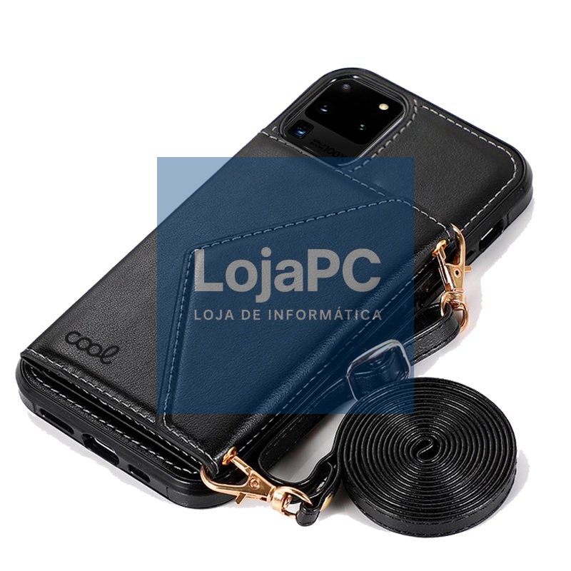 COOL Case for Samsung G988 Galaxy S20 Ultra 5G Pendant Wallet Black — imagem 4