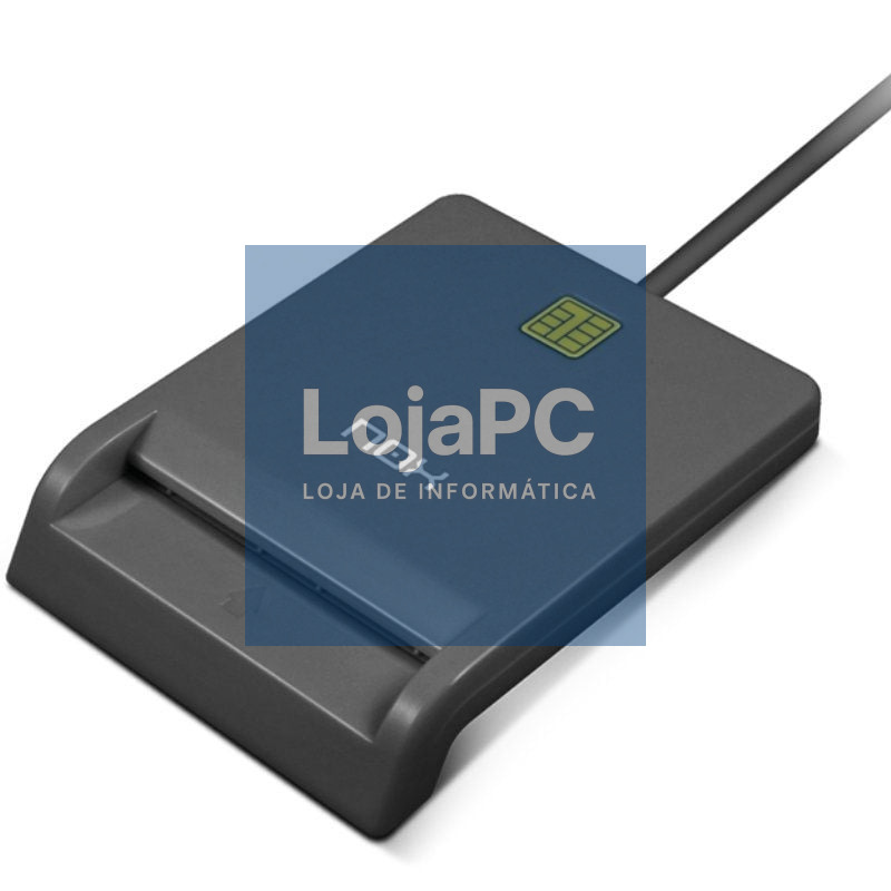 Leitor de DNI y Cartões Nox Card ID/ USB 2.0/ Preto