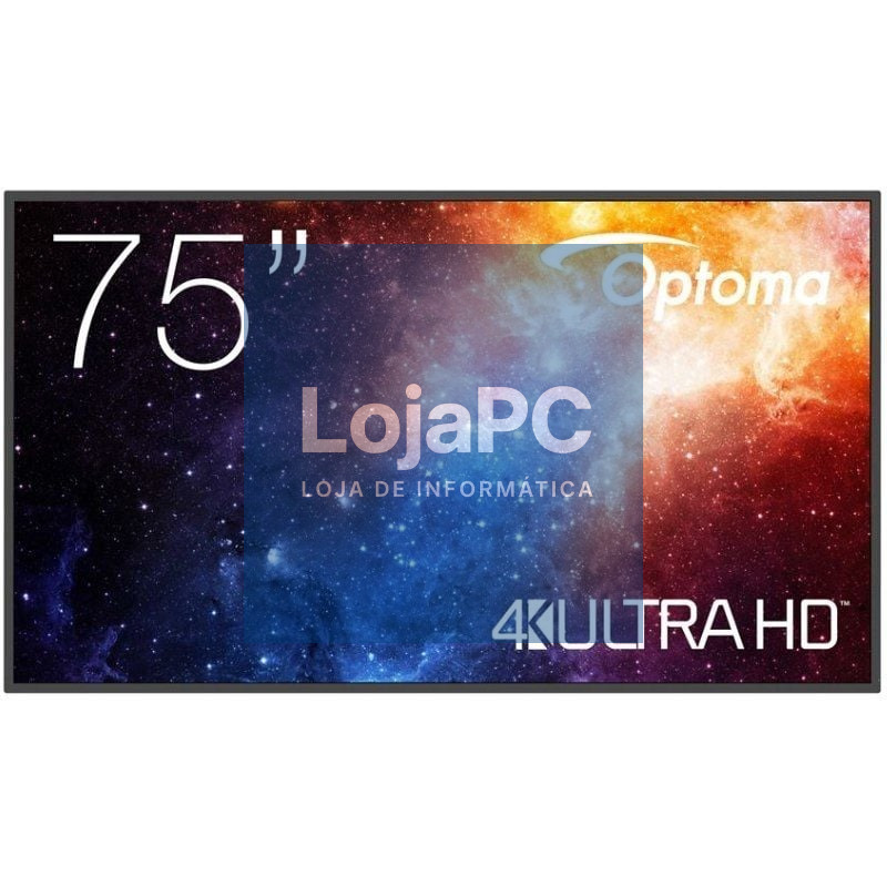 Ecrã Digital Profissional Optoma N3751K/ 75'