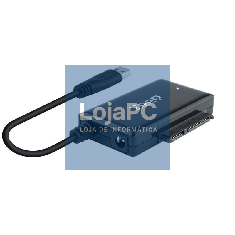 Adaptador para Discos rígidos 2.5'/3.5' Tooq TQHDA-01A/ USB 3.0 Macho - SATA