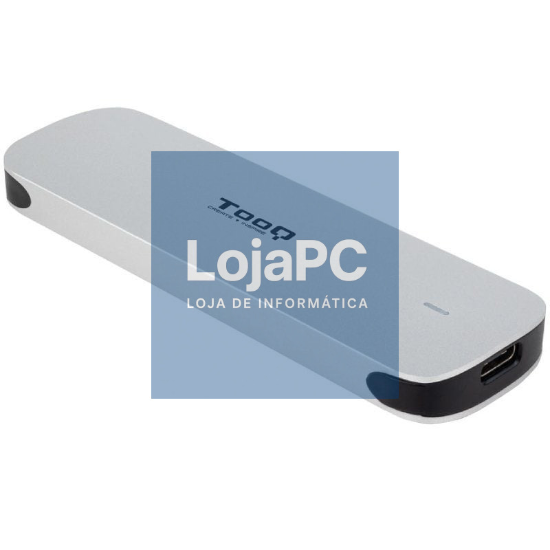 Caixa externa para Disco SSD M.2 TooQ TQE-2202S/ USB 3.1 Gen1/ sem parafusos