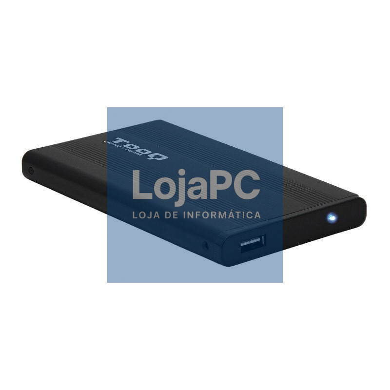 Caixa externa para Disco rígido de 2.5' TooQ TQE-2510B/ USB 2.0