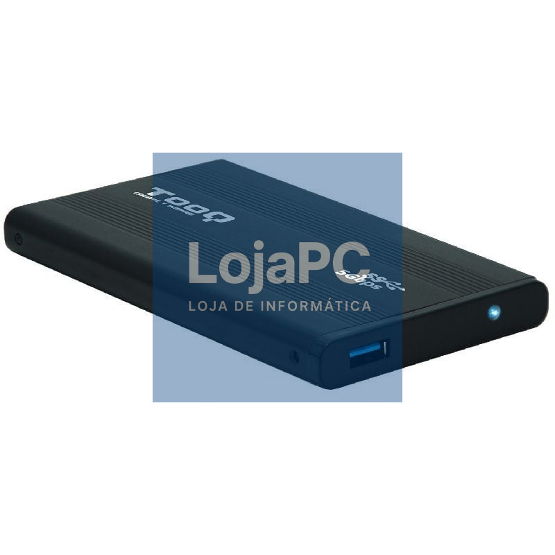 Caixa externa para Disco rígido de 2.5' TooQ TQE-2524B/ USB 3.1