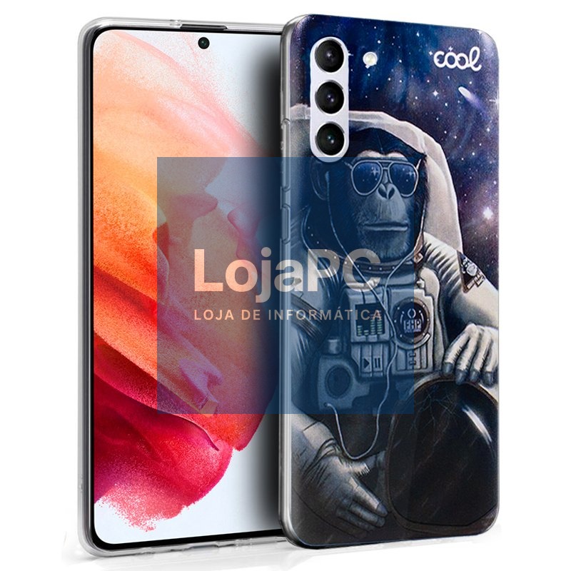 COOL Case for Samsung G990 Galaxy S21 Drawings Astronaut