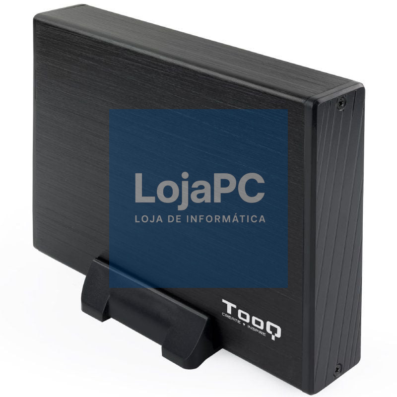 Caixa externa para Disco rígido de 3.5' TooQ TQE-3527B/ USB 3.1