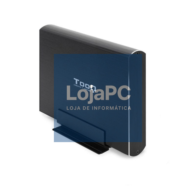 Caixa externa para Disco rígido de 3.5' TooQ TQE-3531B/ USB 2.0