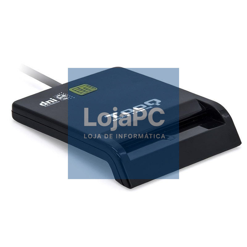 Leitor de DNI TooQ TQR-210B/ USB 2.0/ Preto