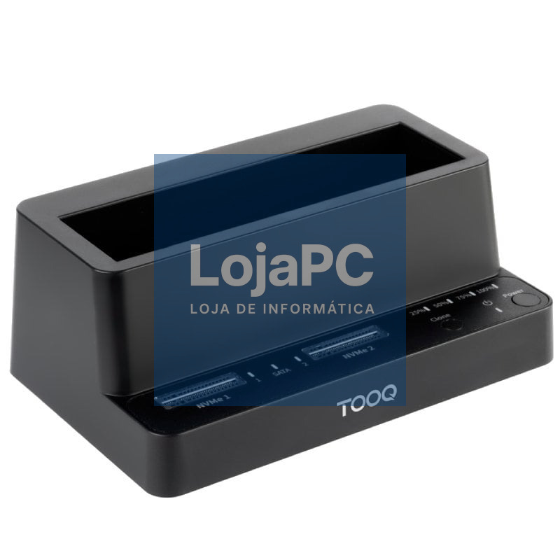 Docking Station para SSD M2 SATA/NVMe TooQ TQDS-502B