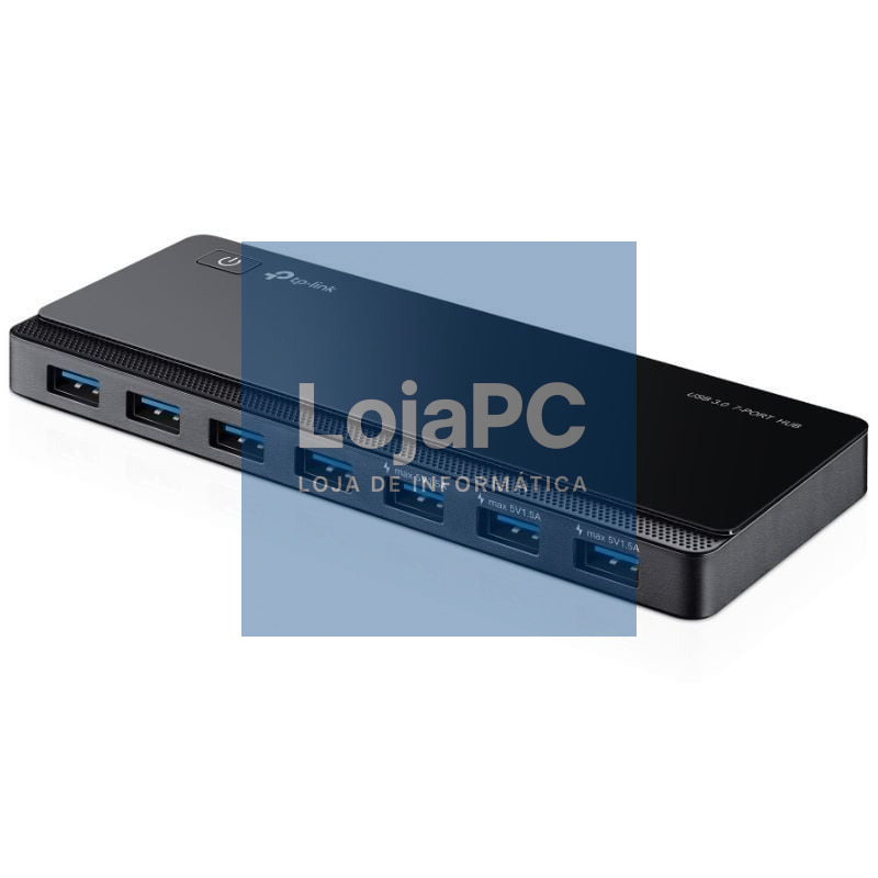 Hub USB 3.0 TP-Link UH700/ 7xUSB/ 1xMicroUSB DC/ Preto