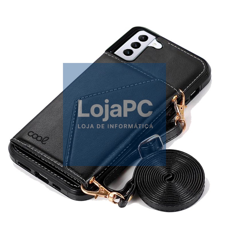 COOL Case for Samsung G990 Galaxy S21 Pendant Wallet Black — imagem 4