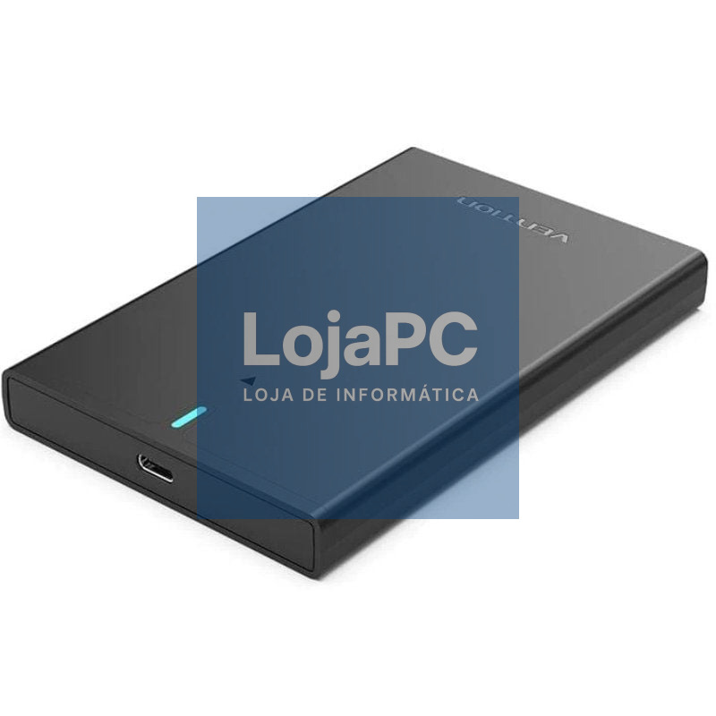 Caixa externa para Disco rígido de 2.5' Vention KPBB0/ USB 3.1/ sem parafusos