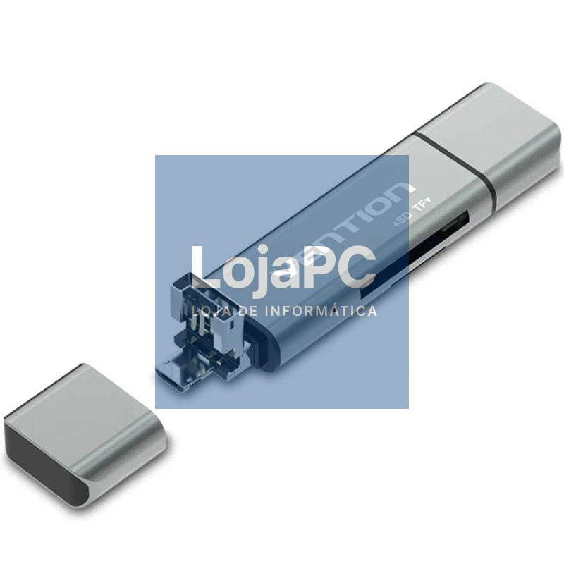 Leitor de cartões Externo Vention CCJH0/ USB 2.0