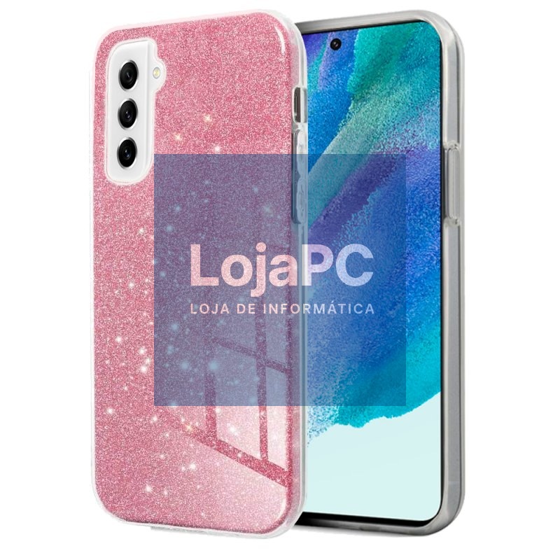 COOL case for Samsung G990B Galaxy S21 FE Glitter Pink