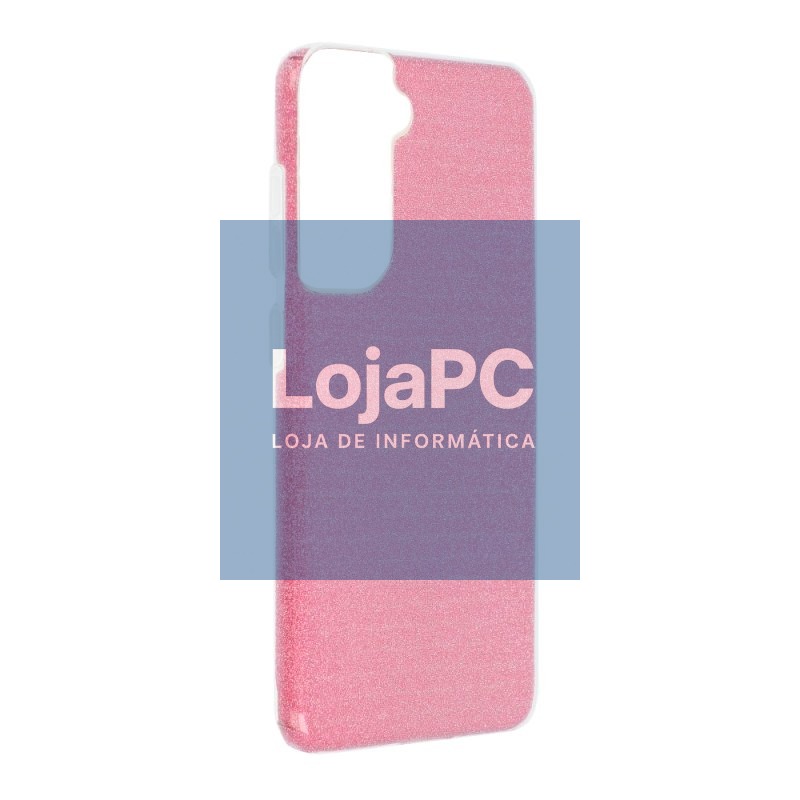 COOL case for Samsung G990B Galaxy S21 FE Glitter Pink — imagem 3