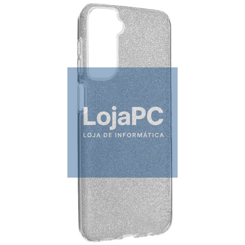 COOL Case for Samsung G990B Galaxy S21 FE Glitter Silver — imagem 3