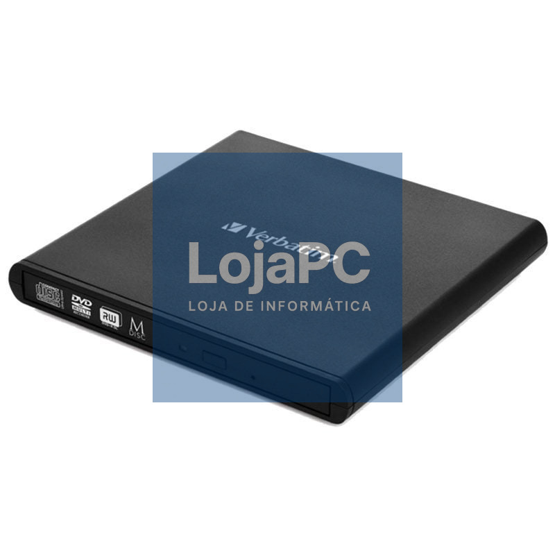 Grabadora Externa CD/DVD Verbatim Slimline 98938