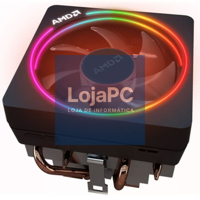 Ventoinha com Dissipador AMD Wraith Prism RGB/ Preto
