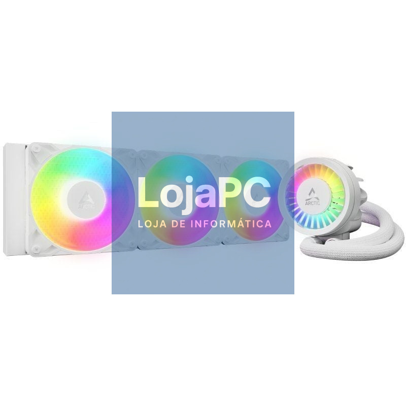 Sistema de Refrigeração líquida Arctic Liquid Freezer III Pro 360 A-RGB/ Branco