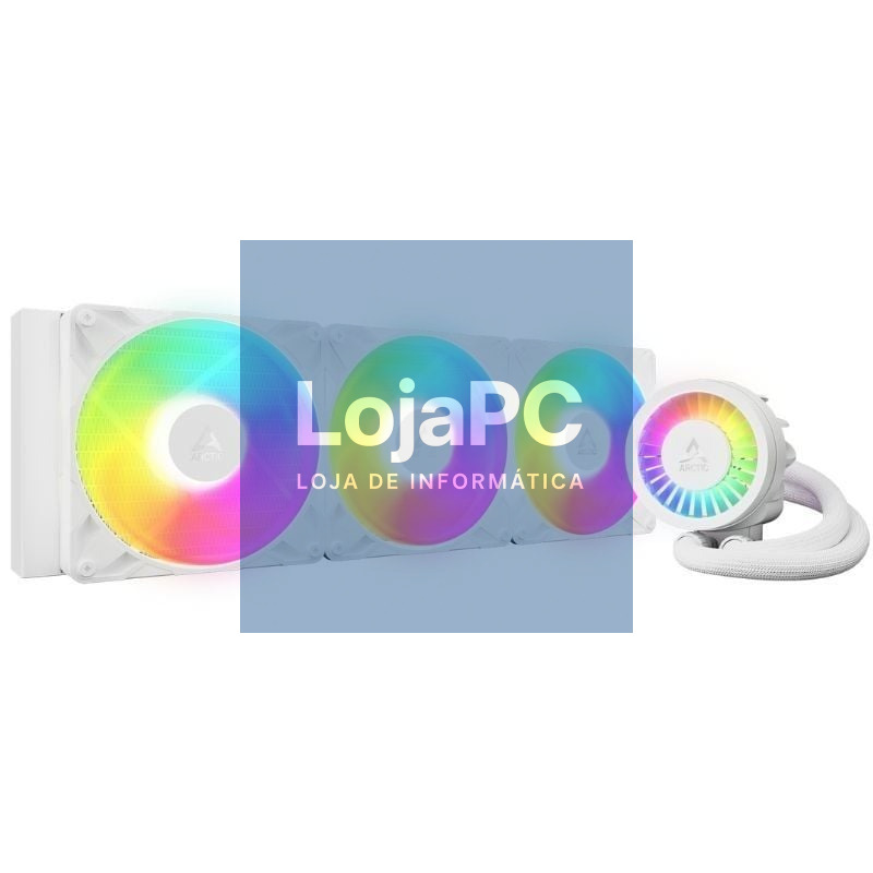 Sistema de Refrigeração líquida Arctic Liquid Freezer III Pro 420 A-RGB/ Branco