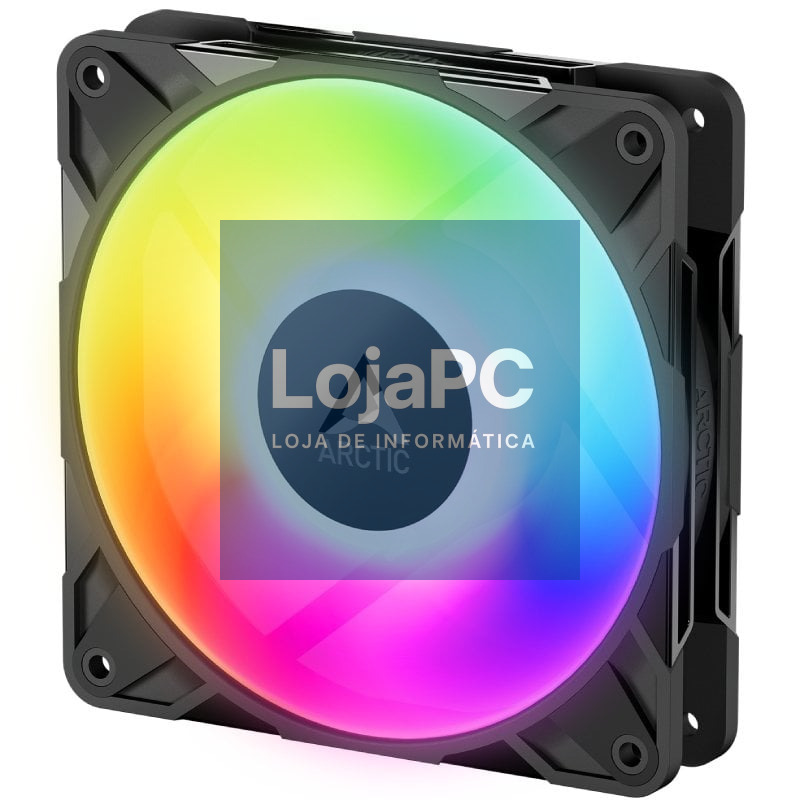 Ventoinha Arctic P12 Pro A-RGB LN/ 12cm/ Preto