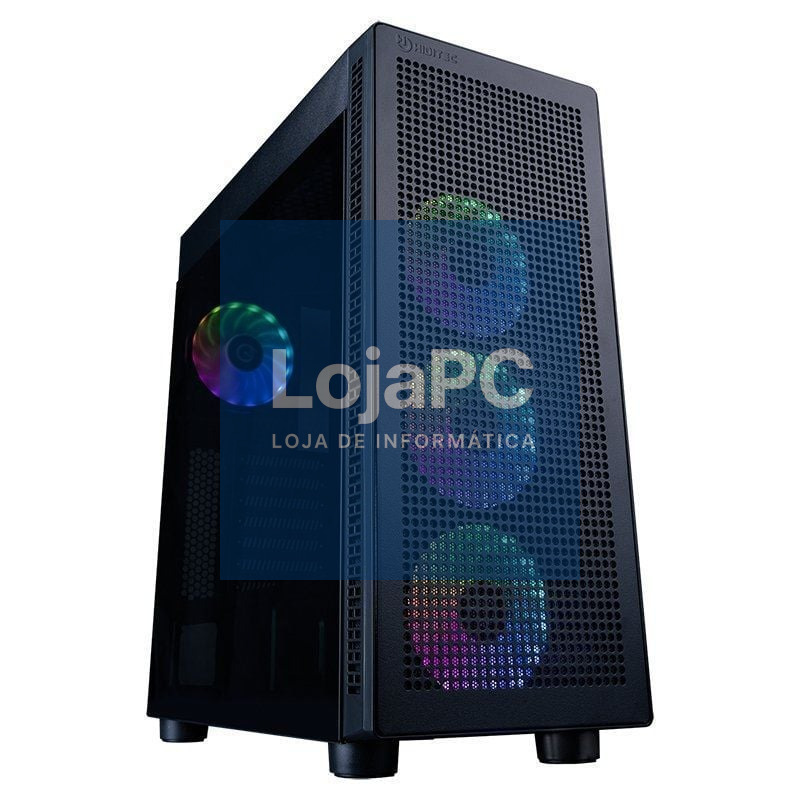 Caixa Gaming Semi-torre Hiditec H1 Air ARGB