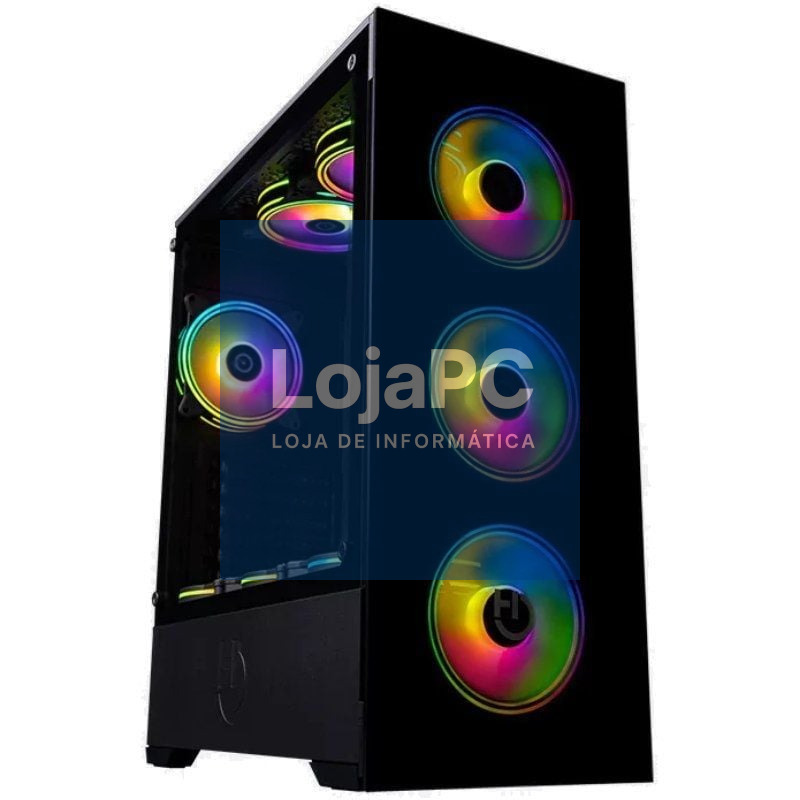 Caixa Gaming Semi-torre Hiditec Z20 Aura