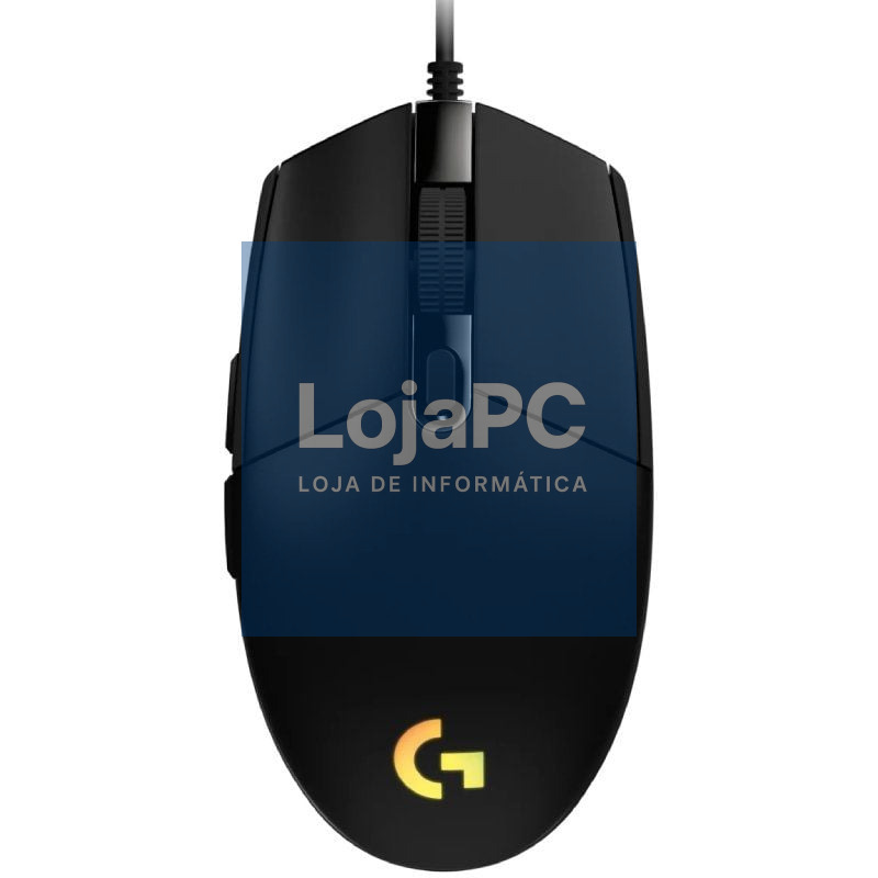 Rato Gaming Logitech G203 Lightsync/ até 8000 DPI/ Preto